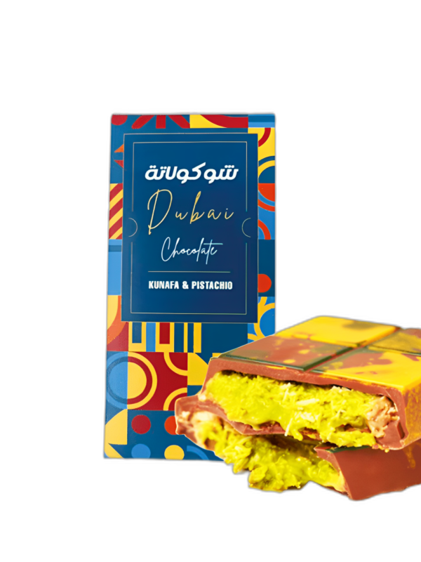Dubai Chocolate Kunafa & Pistachio 200g