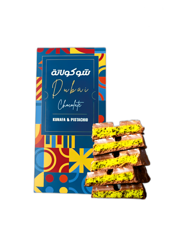 Dubai Chocolate Kunafa & Pistachio 200g