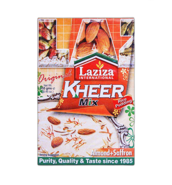 Laziza Kheer Almond+Saffron 155g