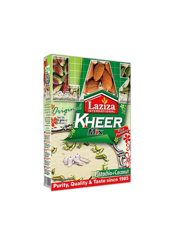 Laziza Kheer Pistachio+Coconut 155g