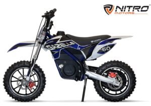25834_G_1 Kinder Dirtbike Gazelle DLX 10 Elektro MOTORS 550W Eco blau